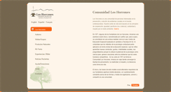 Desktop Screenshot of loshorcones.org